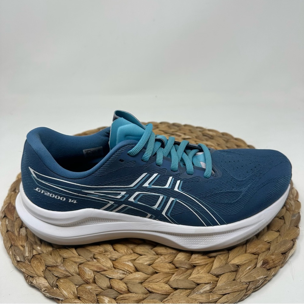Asics GT-2000 14 Women's Running jogging Shoes in Teal and Light Blue